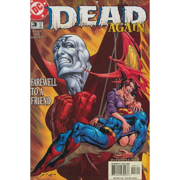 Deadman: Dead Again #3 VF ; DC Comic Book