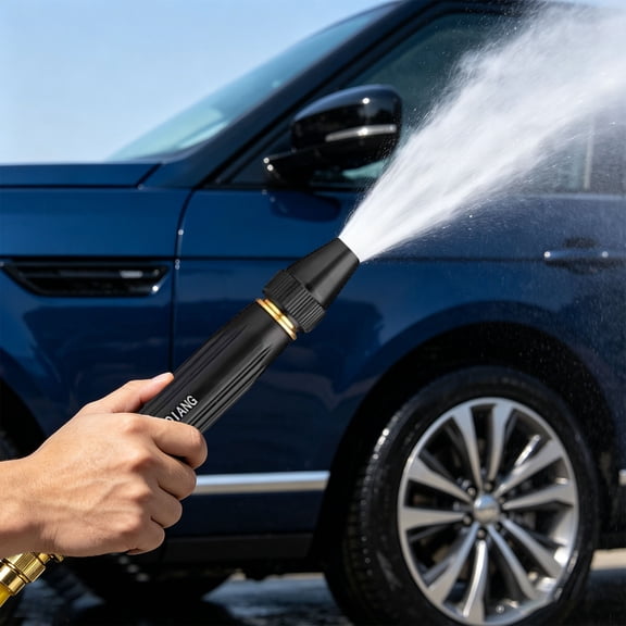 Transform Your Outdoor Cleaning with the High Pressure Water Gun Booster Nozzle Perfect for Washing Cars and Watering Plants (1PC Booster Nozzle)