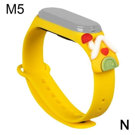 For Xiaomi Mi Band 6 5 4 3 Wrist Strap Silicone Cute Bracelet. Watchband E2T1