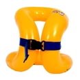 thumbnail image 1 of Flotador Inflable Tipo Chaleco De Natación Con Hebilla Ajustable Para Entrenamiento, Color Amarillo, Talla M. Amarillo M, 1 of 9