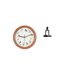 thumbnail image 5 of Reloj de pared,Reloj de pared con pájaro cantor Relojes de pared con pájaros,Relojes de pájaros con sonido Reloj decorativo que canta,Figura de escritorio,Escultura abstracta de pensador, 5 of 8
