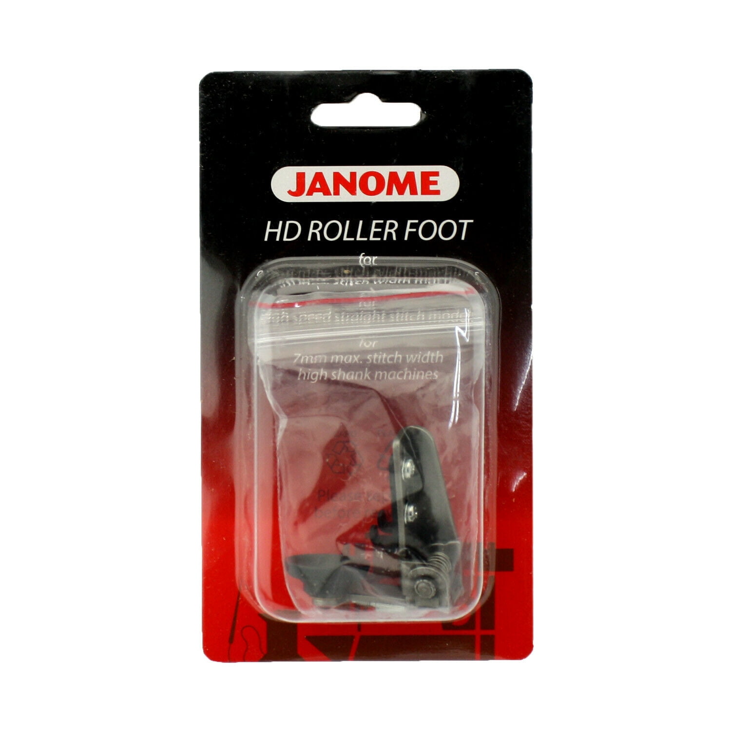 Janome HD Leather Roller Foot For HD9, 1600PQC, MC15000, Skyline S7