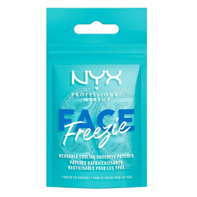 NYX PROFESSIONAL MAKEUP Face Freezie, Timbres rafraîchissants pour les yeux, Réutilisables, Réduit les cernes - 1 paire