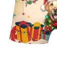 thumbnail image 5 of Merry Christmas Santa Labrador Retriever Scarf Twinkling Lights Xmas Holiday All Over Print Boxer Briefs Underwear for Men Dad Lab Dog Lover Gifts - 00022, 5 of 6