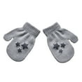 thumbnail image 1 of Sonducket Manoplas para bebés Estiramiento de dedo completo Guantes para recién nacidos Diseño considerado Suministros para niños pequeños Regalos de guantes y mitones pentagrama gris claro Sonducket AP009858-05, 1 of 6