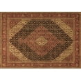 thumbnail image 1 of Ahgly Company Indoor Rectangle Medallion Brown Traditional Area Rugs, 2' x 3', 1 of 4