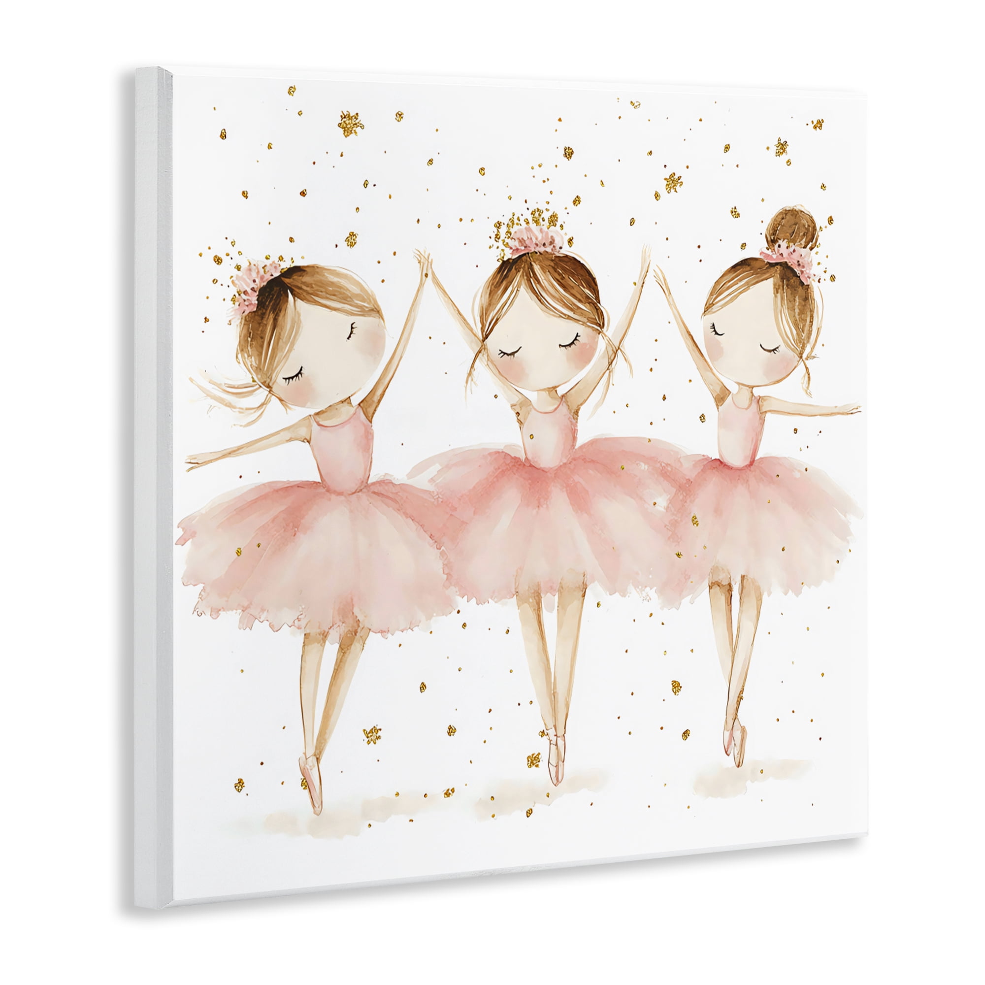 Stupell Industries Trio Of Ballerinas Wall Plaque Art, design by Creative Studio