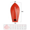 thumbnail image 3 of Hot Red Adjustable Weight Diver Plate Artificial Bait Trolling Tool Plan Fishing Diving Board 9#, 3 of 8