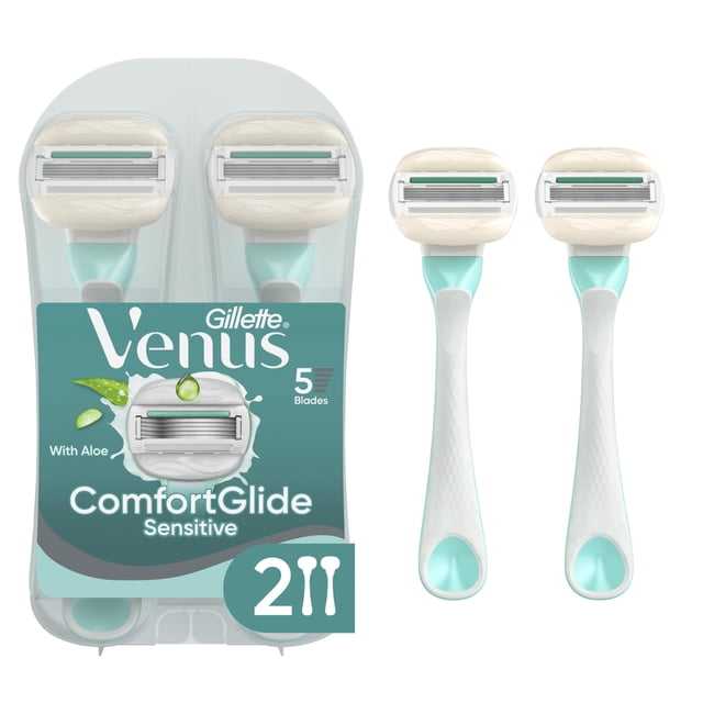 Máquina de afeitar desechable Gillette Venus ComfortGlide 5 hojas, 2 unidades
