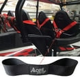 thumbnail image 1 of Aces Racing (Pair) 4 and 5 Point Harness Belt Holder/Strap (Black), 1 of 4