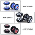 thumbnail image 1 of Earring Sets Ear Studs Jewelry Fashion Accessory Simple Design Girls Boys Daily Wearing 1.2x0.8cm Acrylic 20Pairs, 1 of 5