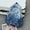 Blue, variant on PRIYAL Cute Star Backpack, Grunge Goth Denim Bookbag, Punk Emo Backpack for Men and Women,Fashion Backpack
