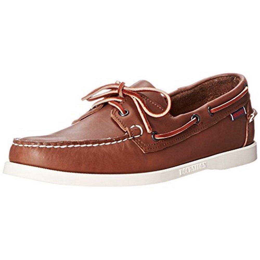 Sebago - Sebago Dockside Portland Shoes Brown Leather - 900 - Walmart ...