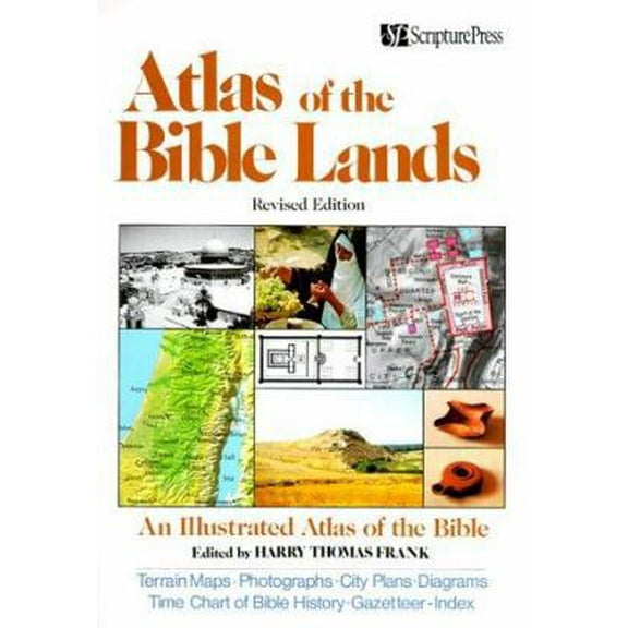 Pre-Owned Atlas of the Bible Lands (Paperback) 0843770554 9780843770551