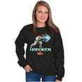 thumbnail image 4 of Street Fighter Hadoken Gamer Sweatshirt for Men or Women Brisco Brands S, 4 of 6