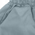 thumbnail image 7 of GiLiling Women Cargo Pants High Waist Baggy Casual Solid Parachute Trousers Loose Fit Y2K Streetwear with Multi Pockets (Blue, 6-7 Years), 7 of 7