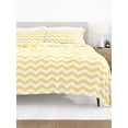 thumbnail image 4 of Ultra Soft 4-Piece Bed Sheets Set - Yellow Arrow Printed Sheets for Twin Bedding by Comfort Canopy, 4 of 11
