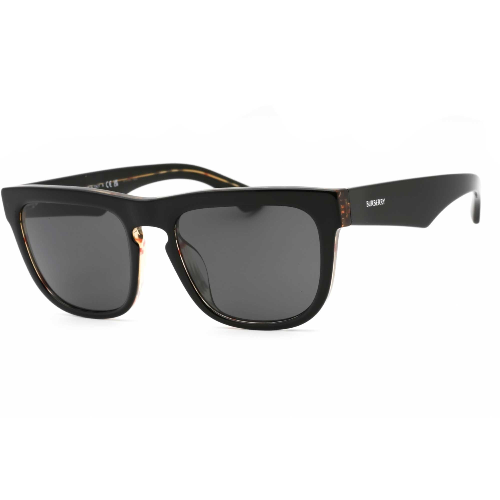 New Burberry BE4394F 380487 Charcoal Check/Dark Grey 54-18-150 Sunglasses BE4394F HAYDEN Sunglasses - Burberry Authorized Retailer  main image 3