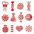 thumbnail image 4 of Christmas Themed Candy Paper Gift Pendant Christmas Tree Decoration Pendant/ Themed Candy Decoration Pendant Christmas Ornaments 24Pcs/Set, 4 of 8