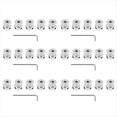 thumbnail image 1 of 30Pzs Polea de Correa Dentada de Aluminio 20 Dientes Diametro 5 mm 6 mm Y Llave para Impresora 3D RepRap Prusa I3, 1 of 5