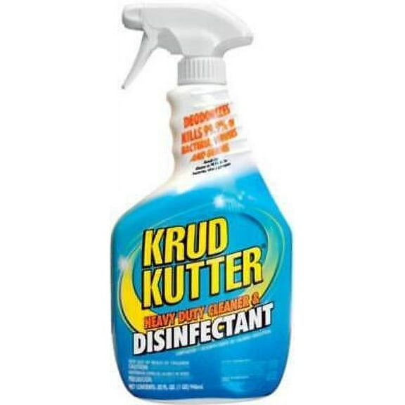 Krud Kutter DH32/6 Heavy Duty Cleaner & Disinfectant, 32 Oz