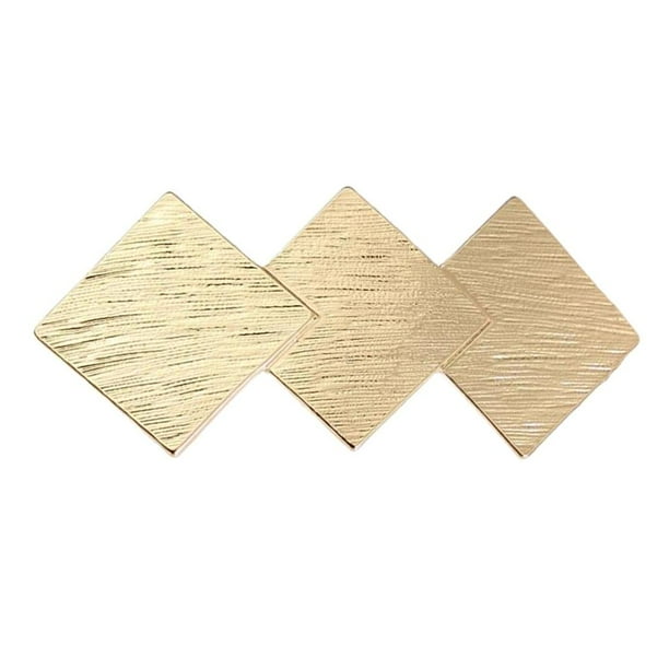 Accesorios para el cabello BLESIY Pasador de mujer dorado 3cm