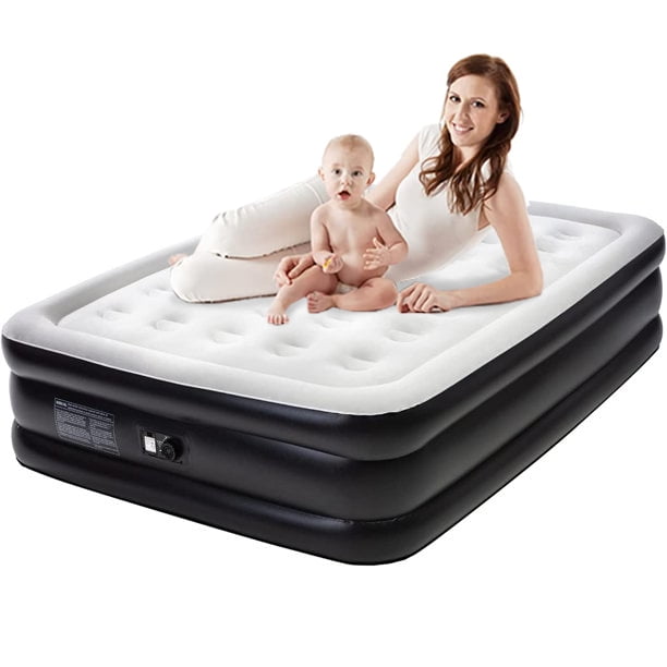 Queen Size Aerobed 2000010122 Bed In A Minute Air Inflatable Mattress 
