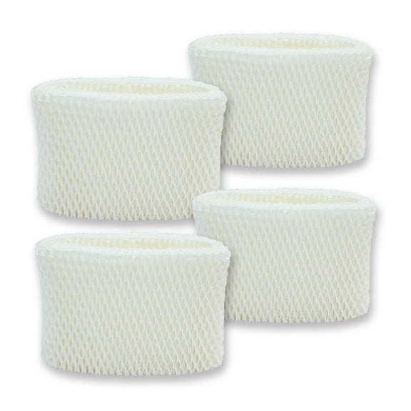 PUREBURG 4-Pack HAC-504 Humidifier Filter Compatible with Honeywell HAC-504AW & Filter A Fits HCM-350 HEV355 HCM-710 Cool Mist Humidifiers and More