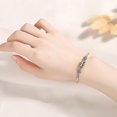 thumbnail image 4 of 925 Sterling Silver Bracelet Female Bracelet Girlfriend Jewelry Christmas Gift For Girlfriend Witth Jewelry Box, 4 of 5