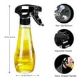 thumbnail image 2 of Glass spray bottle Kitchen household spray bottle Edible oil spray bottle spray bottle - black, 2 of 6