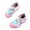 sneakers 183#Pink, variant on WAYUTE Girls Sneakers Toddlers Soft Sole Non Quick Drying Beach Shoes with Prints Closure Walking Shoes Casual School Wear