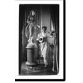 thumbnail image 2 of Historic Framed Print, [Miss Apperson" playing banjo beside statue of "Flora" in niche of Sen. George Hearst's residence, Washington, D.C.]", 17-7/8" x 21-7/8", 2 of 9