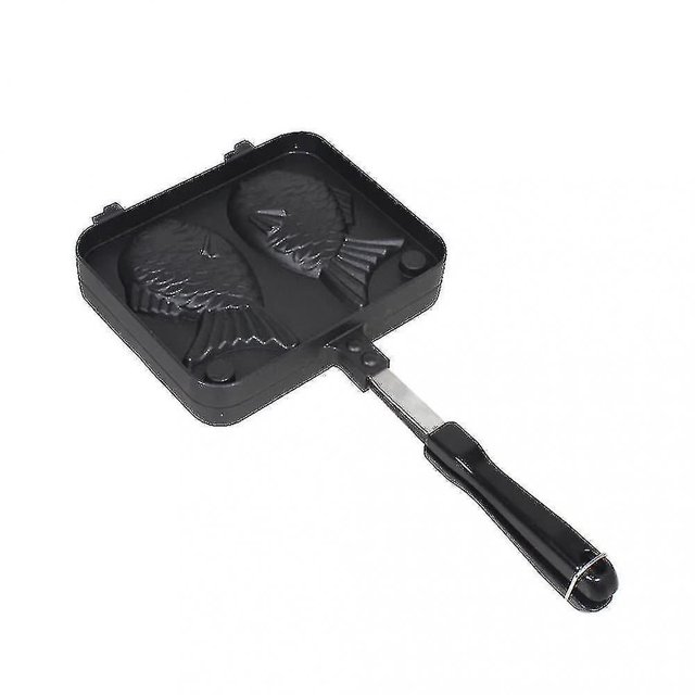 Pt Cookware Sets Japanese Pancake Maker Fish-shaped Bakeware Waffle Pan 2 Cast Home Cake Tools