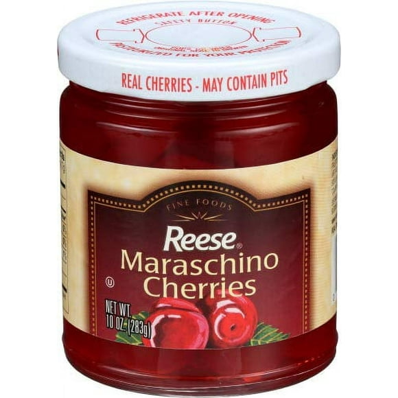 Reese Maraschino Syrup - 8 Oz Bottle, Natural Ingredients