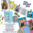 thumbnail image 6 of Zink Photo Paper and Frames Kit – 60 Pack - Sticker Paper for HP Sprocket Portable Printer - Sticky 2x3 Sheets for Printing Pocket Size Phone Pictures - with Photo Album, Case, Frames, Clips, 6 of 7