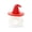 Red, variant on Tuscom Halloween Ghost Aquarium Ornament – Floating Witch Hat Fish Hideout, Hollow Mesh Shelter Cave for Betta & Shrimp, 3.1" Pink, Submersible Tank Decoration
