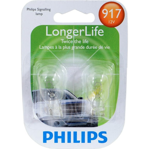 Philips LongerLife Miniature 917LL, Pack of 2