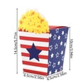 thumbnail image 3 of weibbin Independence Day Gift Treat Box for Candy Popcorn, Patriotic Paper Box 1PC, 3 of 6