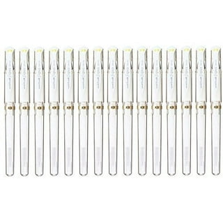 Uni-Ball Signo UM-153 Broad Point Gel Impact Pen, 1.0mm, White/Gold/Silver,  3 pens each/Total 9 pens (Japan Import)
