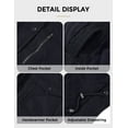 thumbnail image 3 of Soularge Women's Plus Size Puffer Coat Windproof Winter Coat Warm Winter Puffer Jacket Navy 4X, 3 of 7