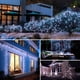 thumbnail image 5 of Luces Solares en Cadena btfarm Paquete de 2 con 160 LEDs, 20 m, Impermeables, 5 of 7