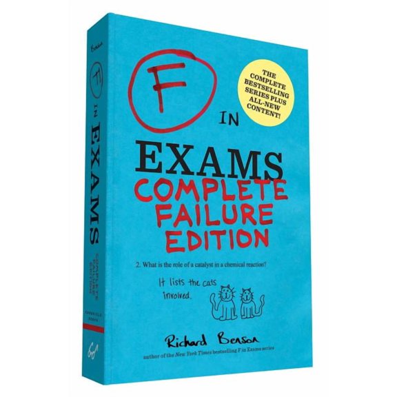 F in Exams: Complete Failure Edition: (Gifts for Teachers, Funny Books, Funny Test Answers), (Paperback)