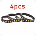 thumbnail image 1 of Pulsera de silicona de Pikachu para niños, alfileres de dibujos animados de Anime, brazaletes de insignia de fiesta de cumpleaños de Pokémon, accesorios de joyería para niños, 1 of 4