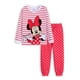 thumbnail image 4 of Conjunto de pijama de Mickey para niños y niñas, ropa de algodón con dibujos animados, aire acondicionado, para el hogar, 4 of 4