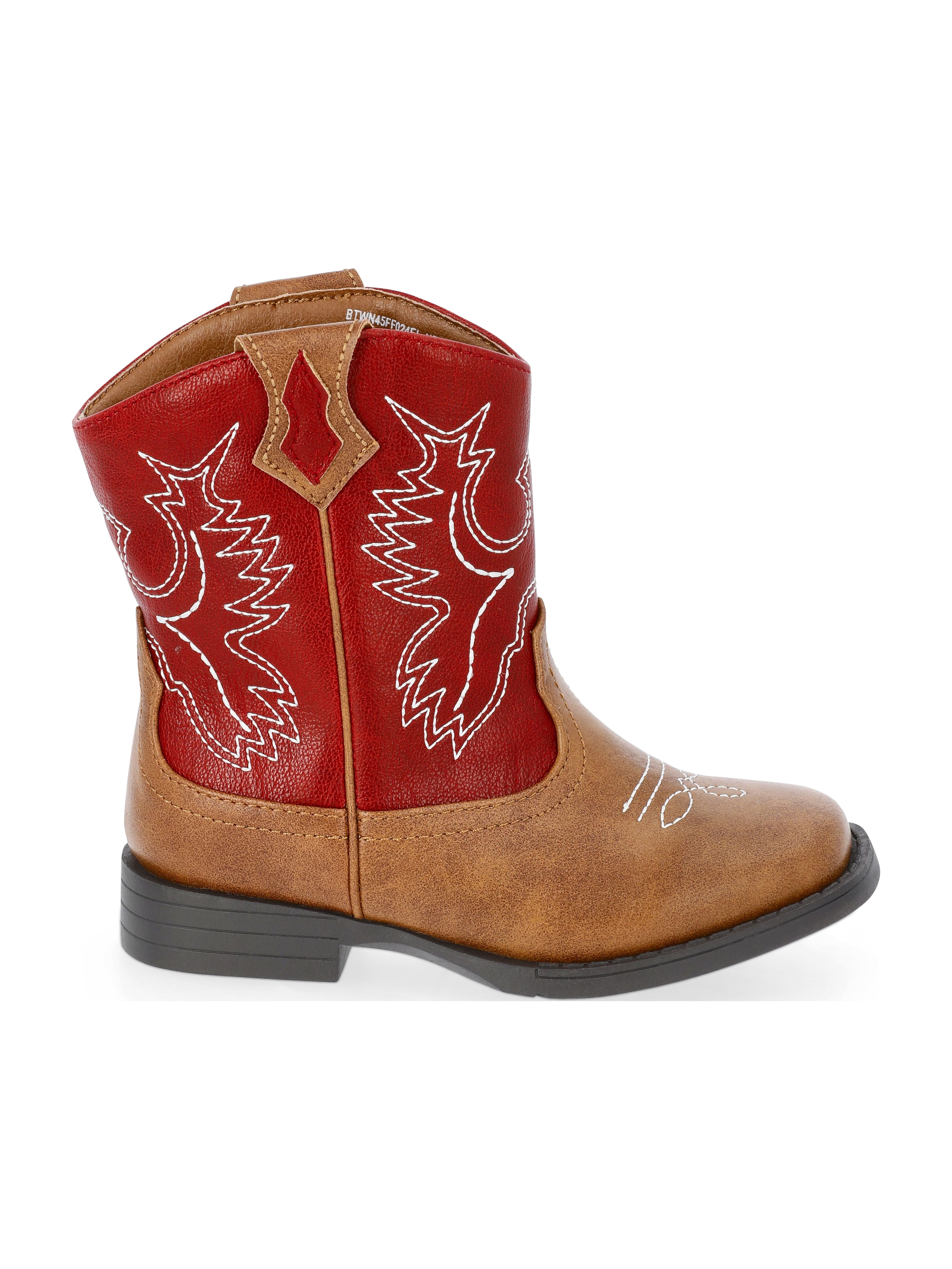 Wonder Nation Toddler Boy's Western Boot