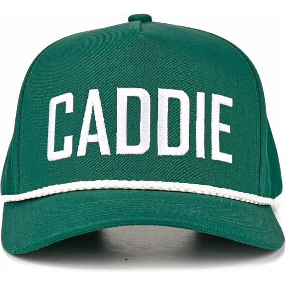 Premium Embroidered Trucker Hat | Caddie Hat (Green)