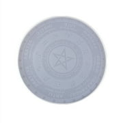 Resin Mold Tarot Divination Mat, Rolling Tray Mold For Resin, Constellation Compass Mat Silicone Mold, Epoxy Molds For Divination Decorations