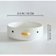 thumbnail image 2 of Funny Cute Chick Salad Bowls, Handmade Glaze Duck Safety Ceramics 400ml Soup Bowls, 4.3" Rice Bowl, Home Family, Friend., 2 of 5