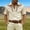 Beige, variant on YANGXINX Mens Short Sleeve Graphic Shirts Western Vintage Print Button Down Tops 2026 Stylish Casual Comfort Classic Fit Shirt