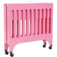 Baby Mod Rainbow Mini Crib, Pink
